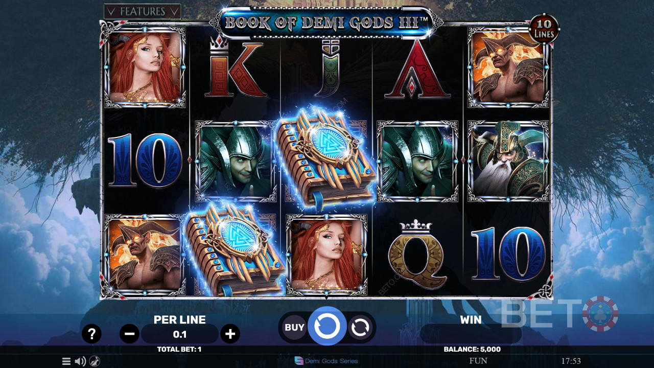 Book of Demi Gods III เล่นฟรี