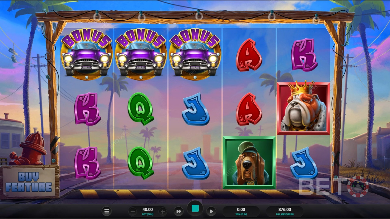 รีวิว Top Dawgs โดย BETO Slots