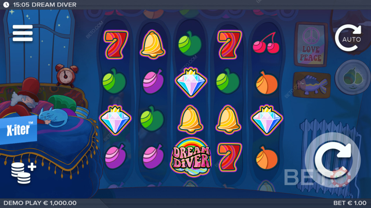รีวิว Dream Diver โดย BETO Slots