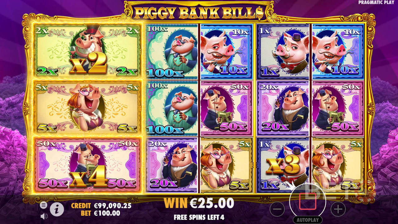 Piggy Bank Bills เล่นฟรี