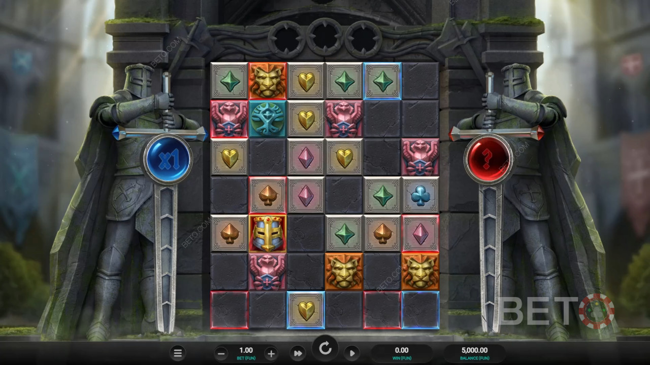 รีวิว Templar Tumble 2 Dream Drop โดย BETO Slots