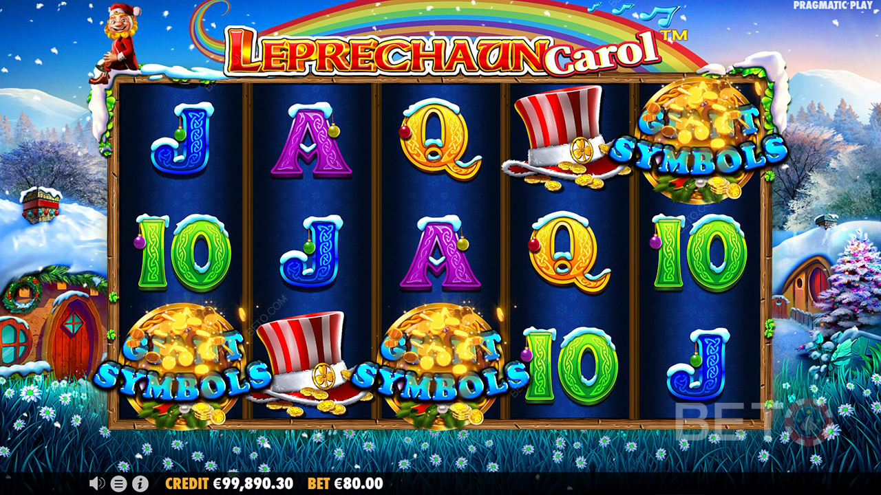 รีวิว Leprechaun Carol โดย BETO Slots