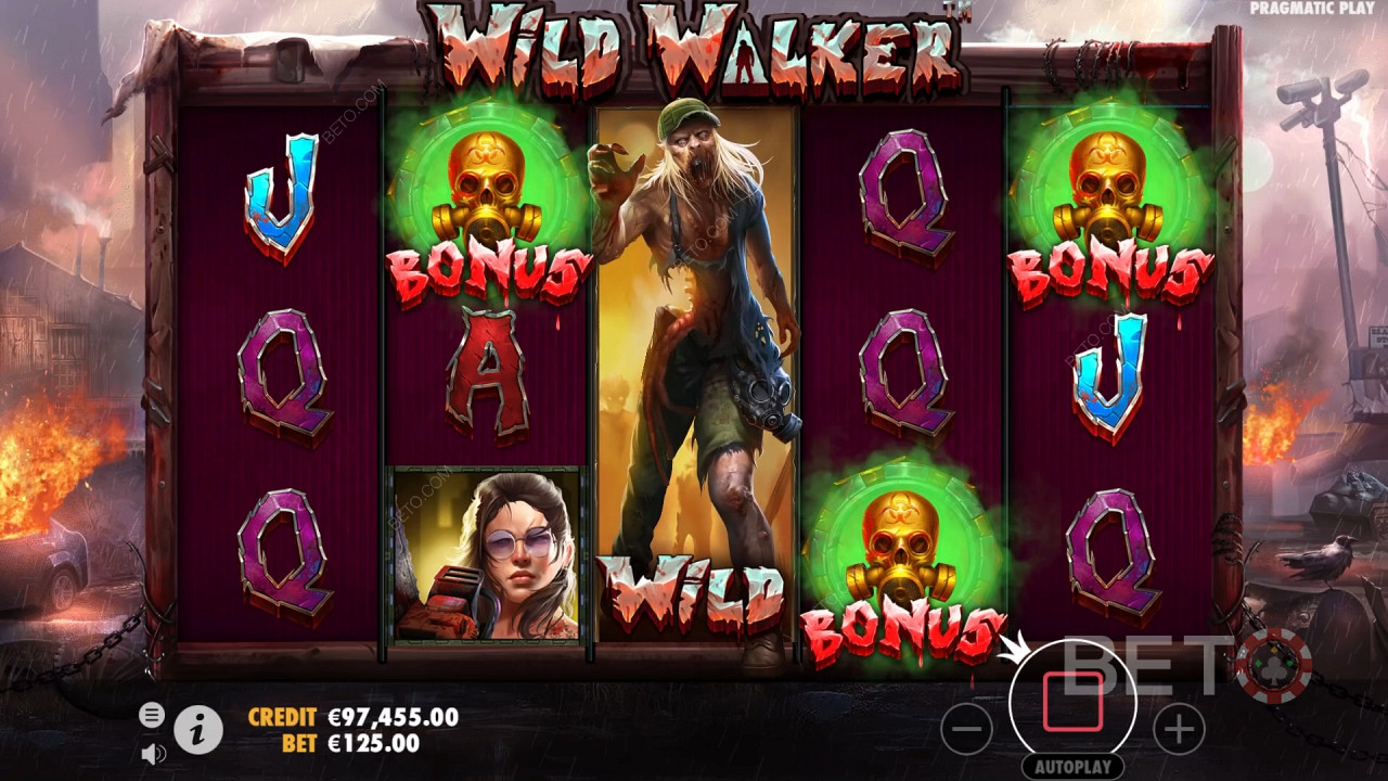 รีวิว Wild Walker โดย BETO Slots