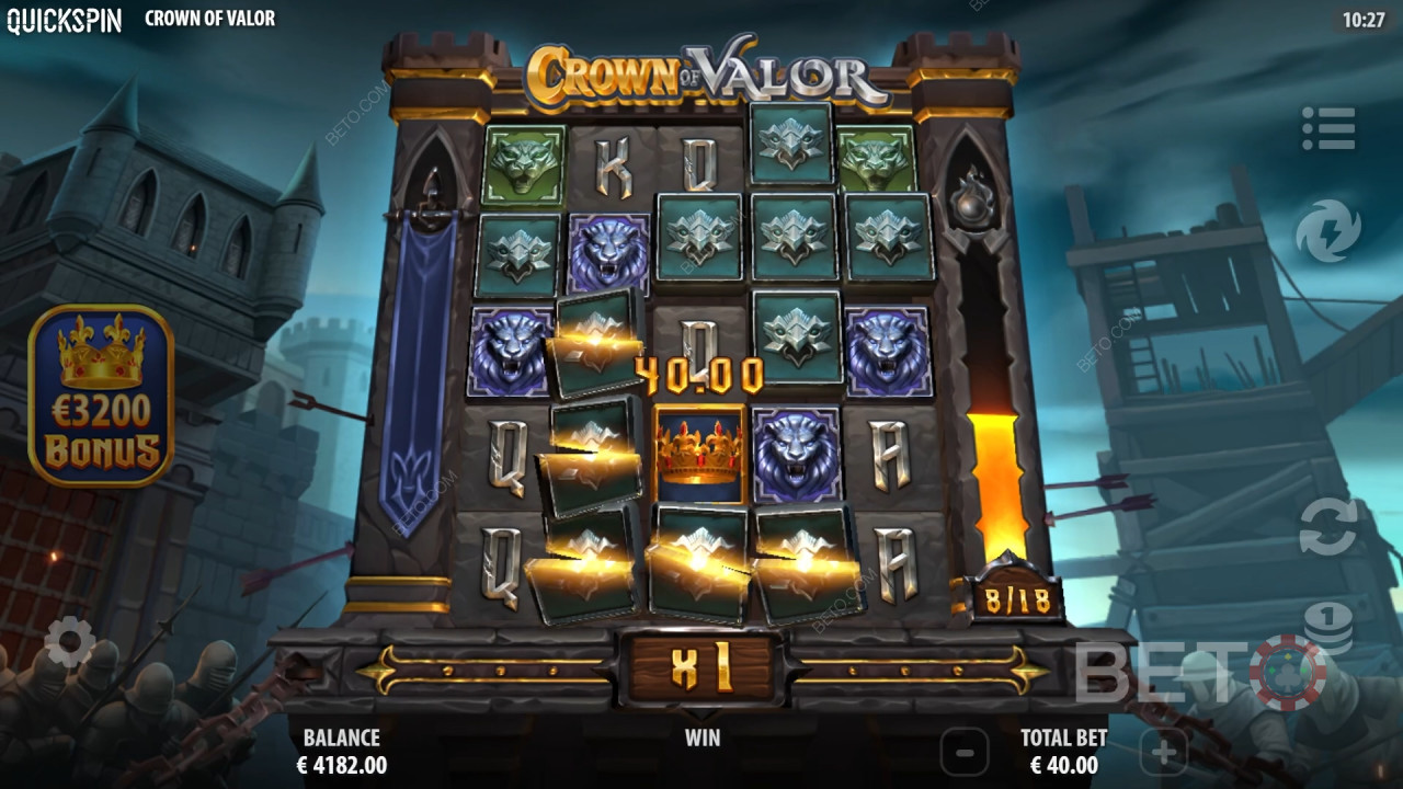 Crown of Valor: เครื่องสล็อต คุณควรหมุนมันไหม?