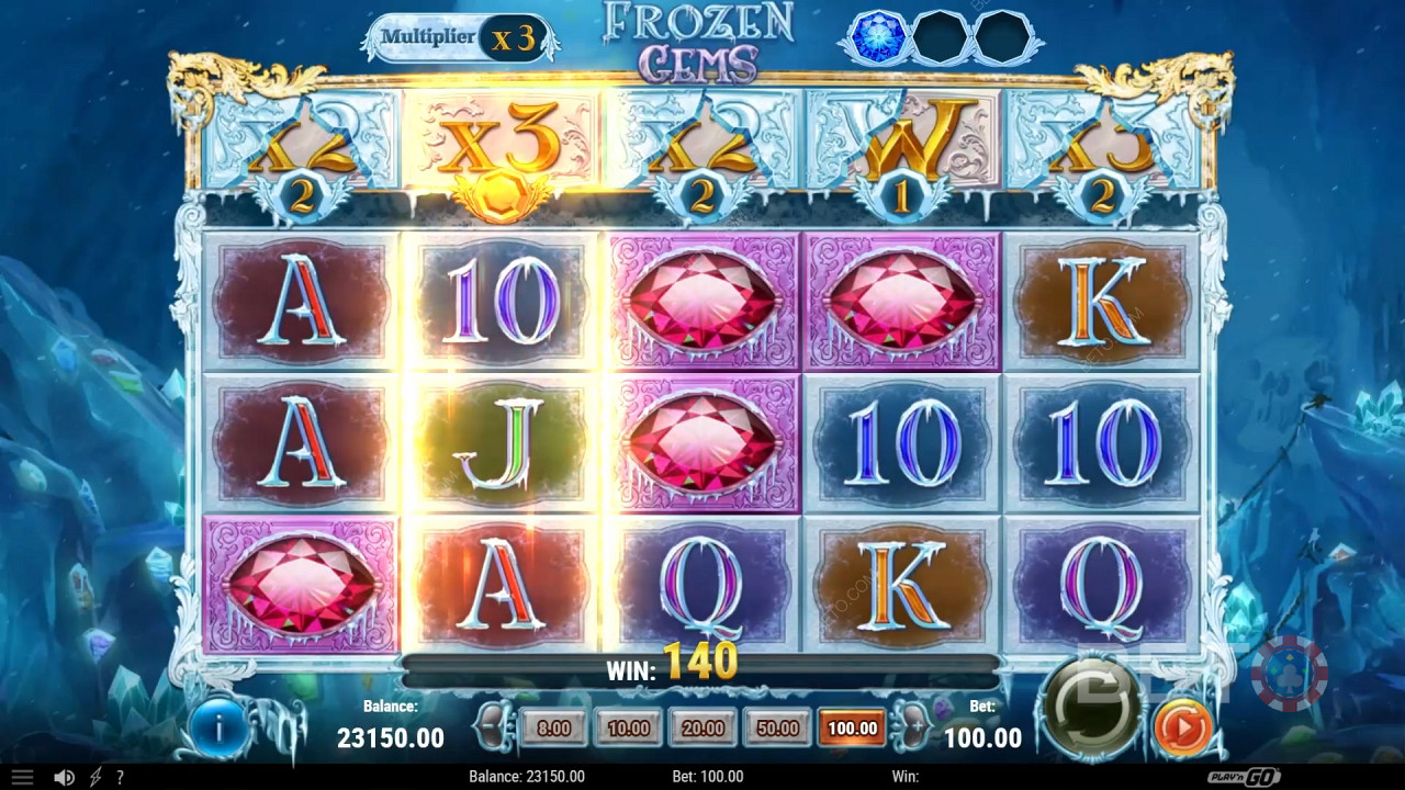 Frozen Gems เล่นฟรี