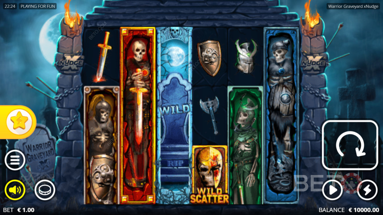 รีวิว Warrior Graveyard โดย BETO Slots