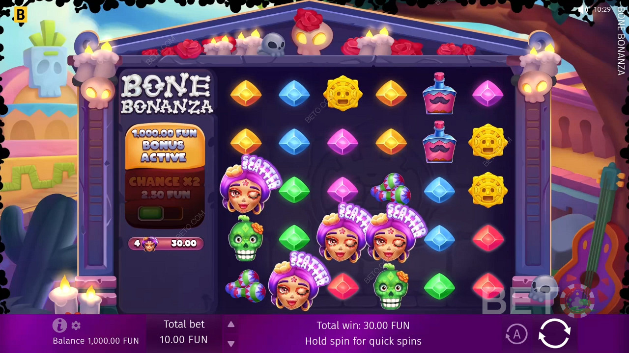 Bone Bonanza  เล่นฟรี