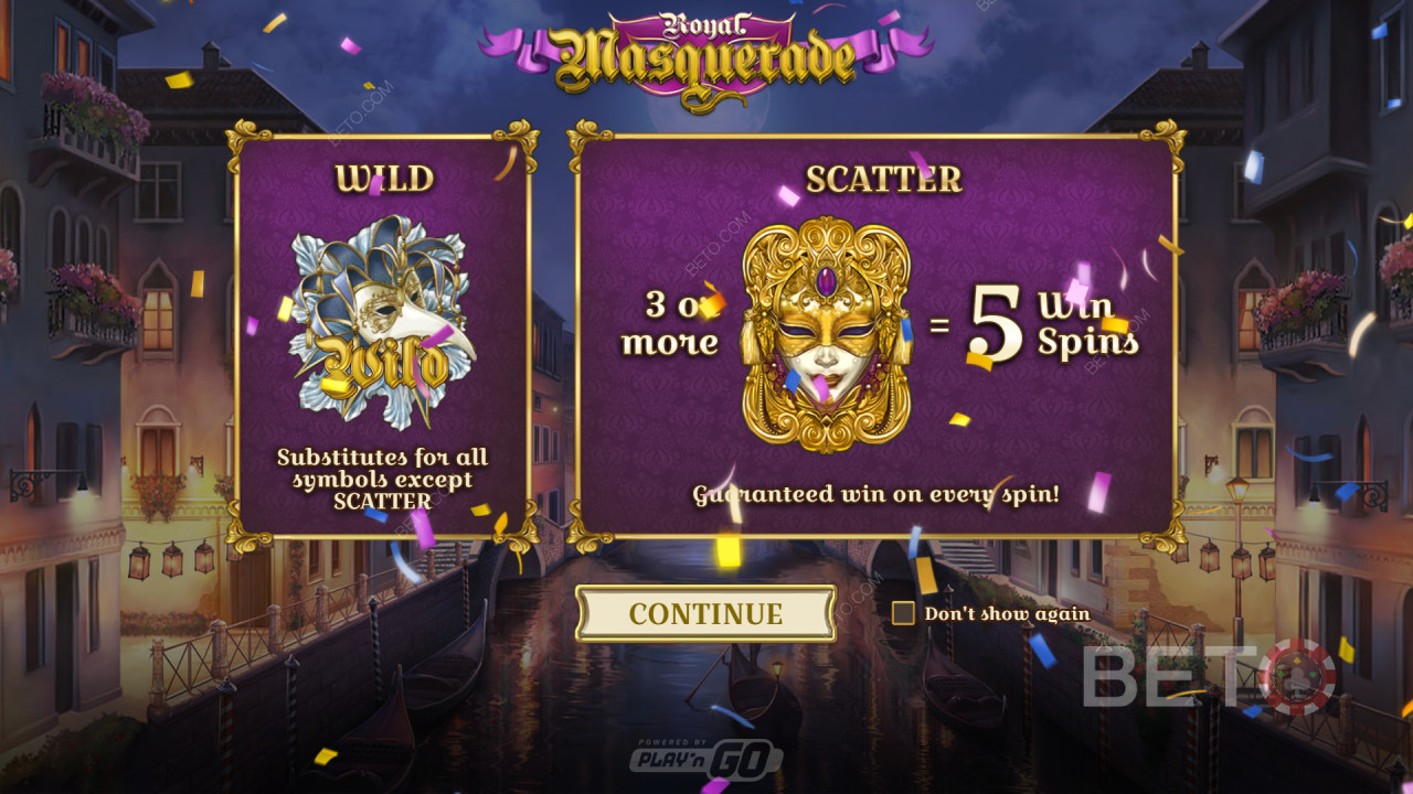 คำอธิบายฟีเจอร์พิเศษในเกม Royal Masquerade จาก Play