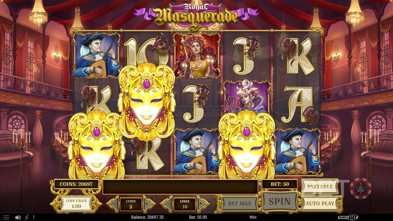 Royal Masquerade (Play'n Go)  เล่นฟรี
