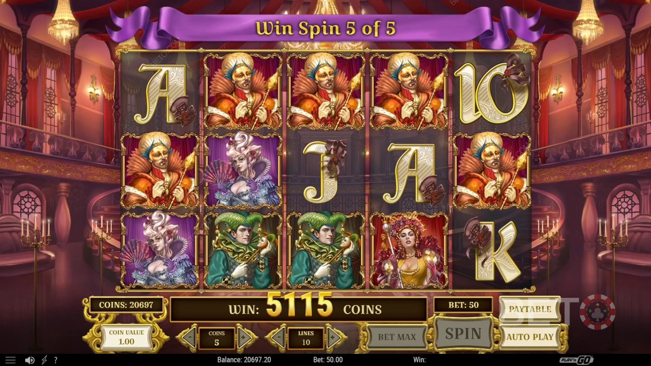 เกมสล็อตออนไลน์ Royal Masquerade - บทสรุปของเรา