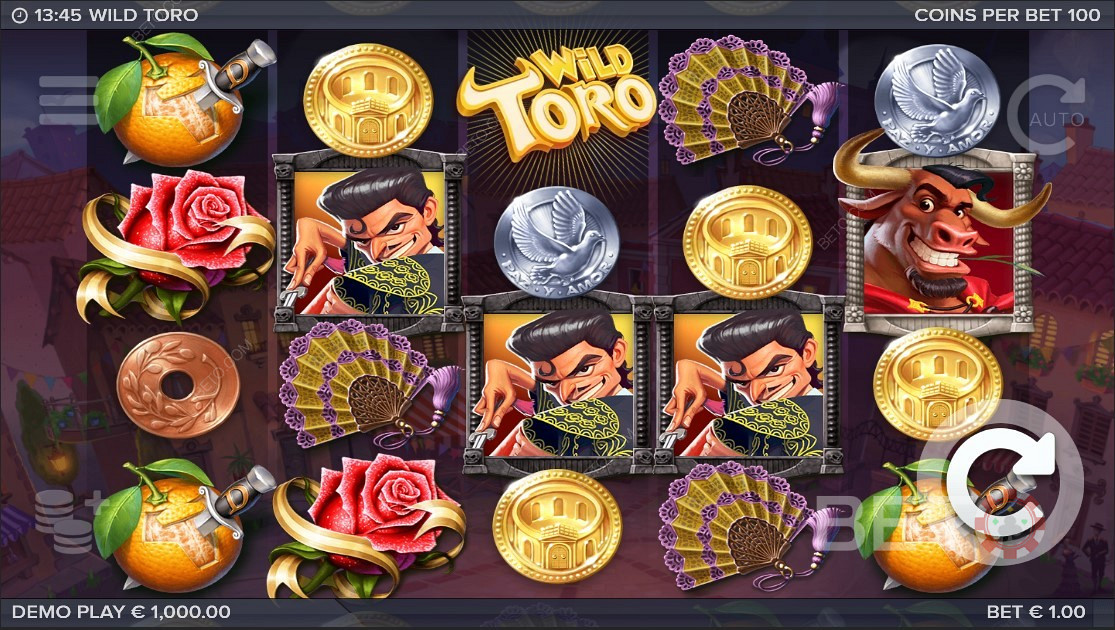 สัญลักษณ์ที่น่าสนใจใน Wild Toro Online Slot