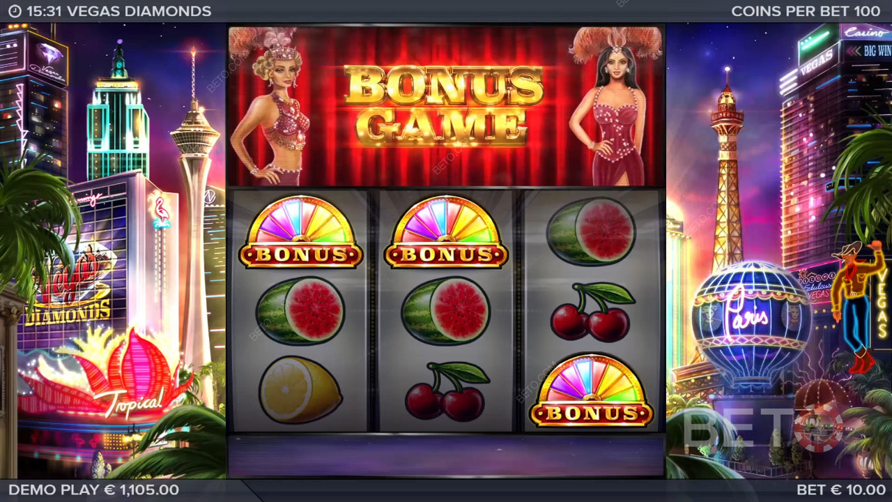 Vegas Diamonds เล่นฟรี