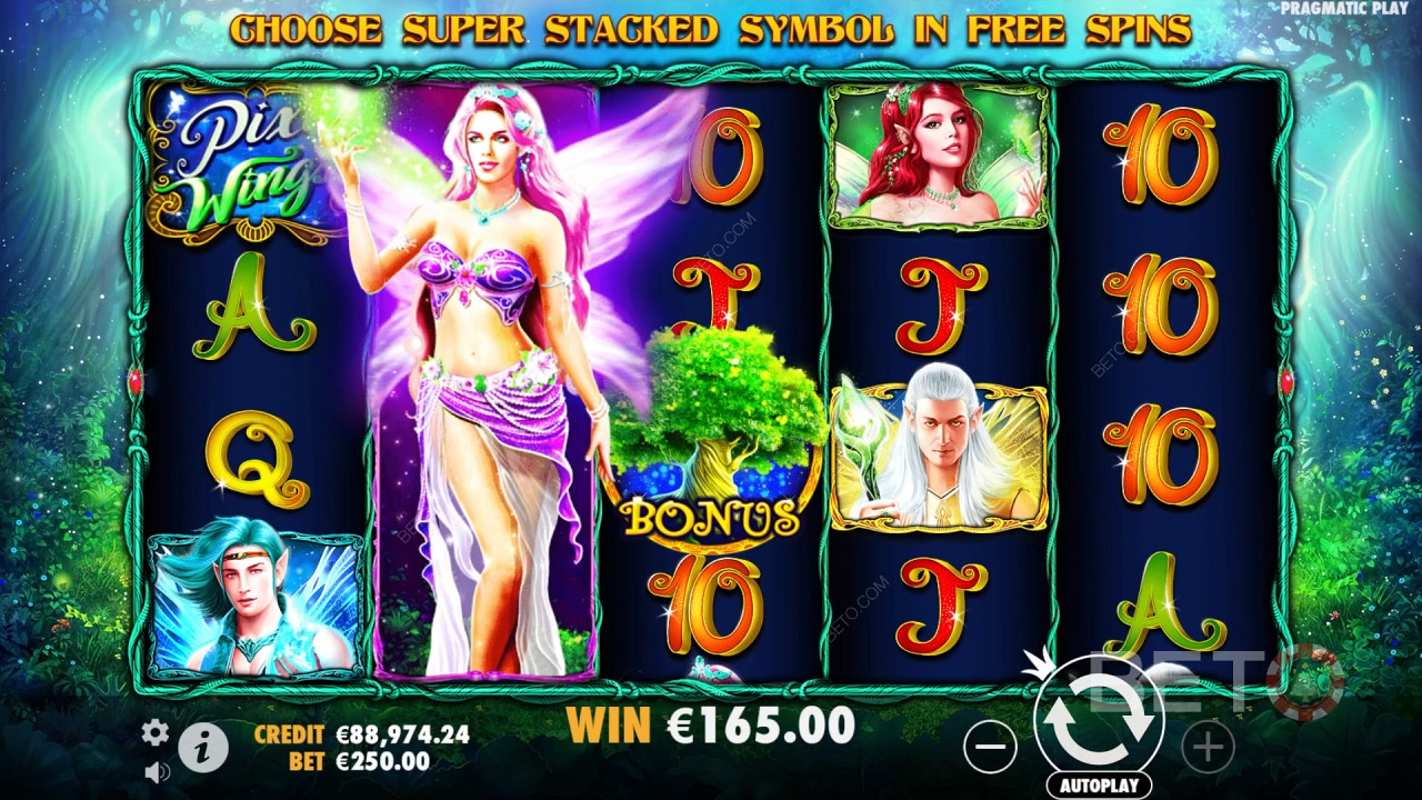 รีวิว Pixie Wings โดย BETO Slots