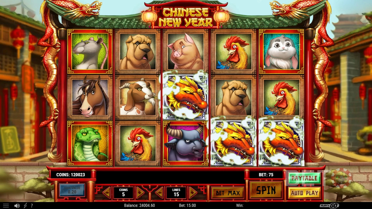 Chinese New Year (Play'n Go)  เล่นฟรี