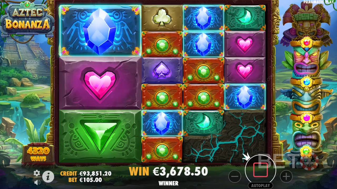 Aztec Bonanza  เล่นฟรี