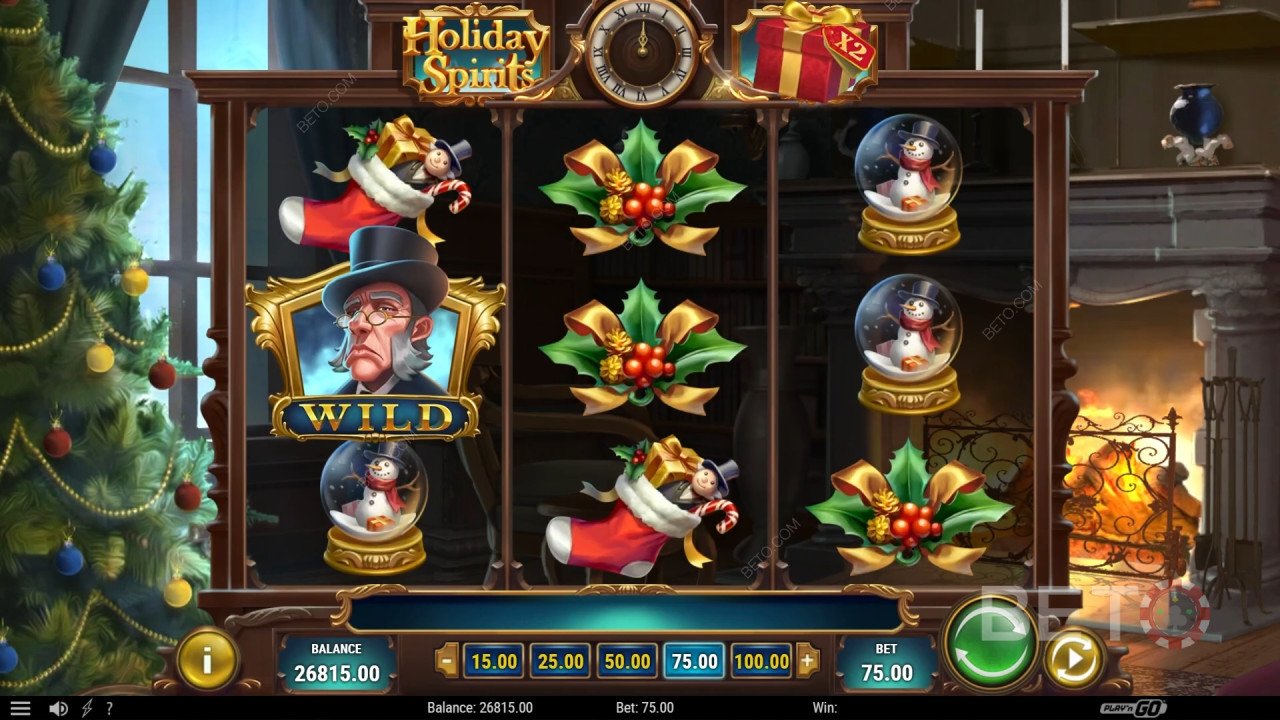 รีวิว Holiday Spirits โดย BETO Slots