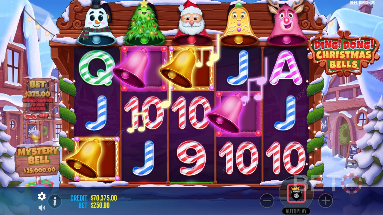 รีวิว Ding Dong Christmas Bells โดย BETO Slots