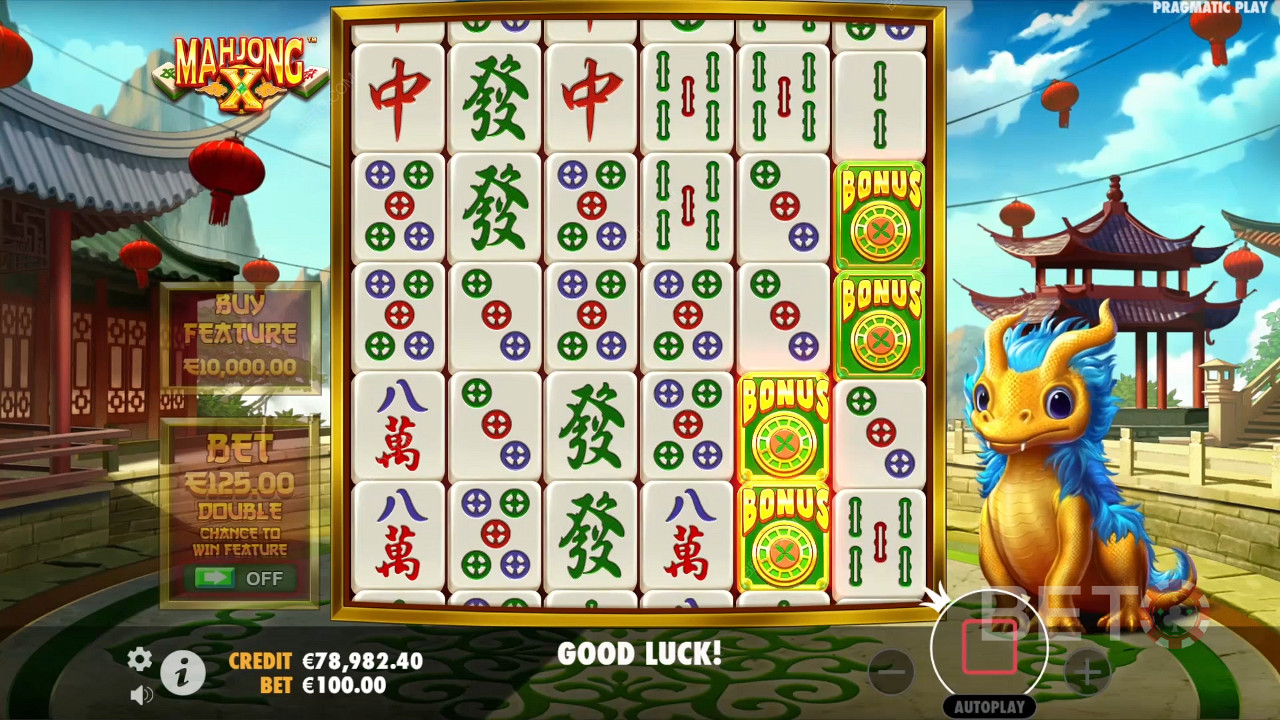รีวิว Mahjong X โดย BETO Slots