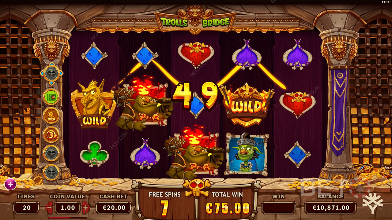 Trolls Bridge (Yggdrasil)  เล่นฟรี