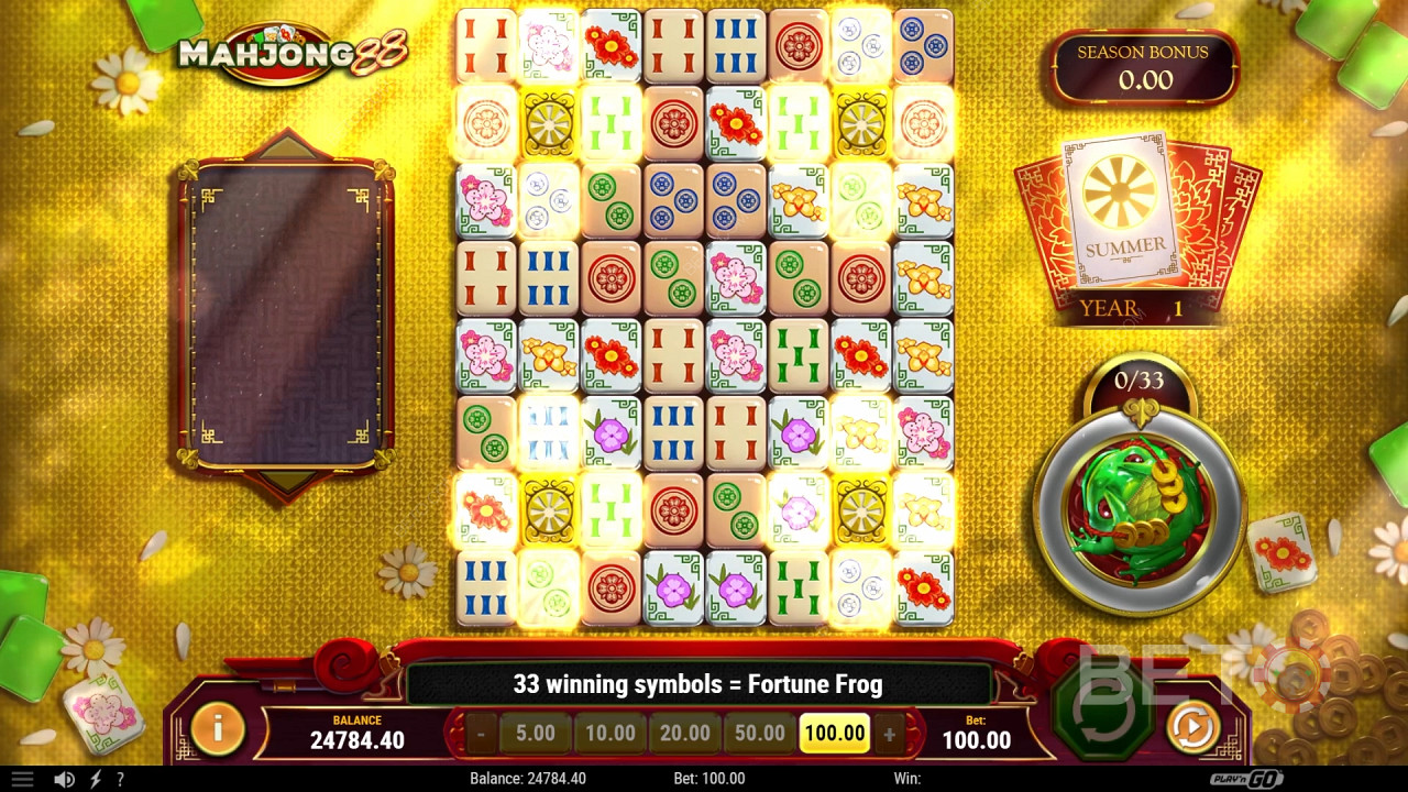 ชนะ 5,000 เท่าของเงินเดิมพันของคุณในสล็อตออนไลน์ Mahjong 88!