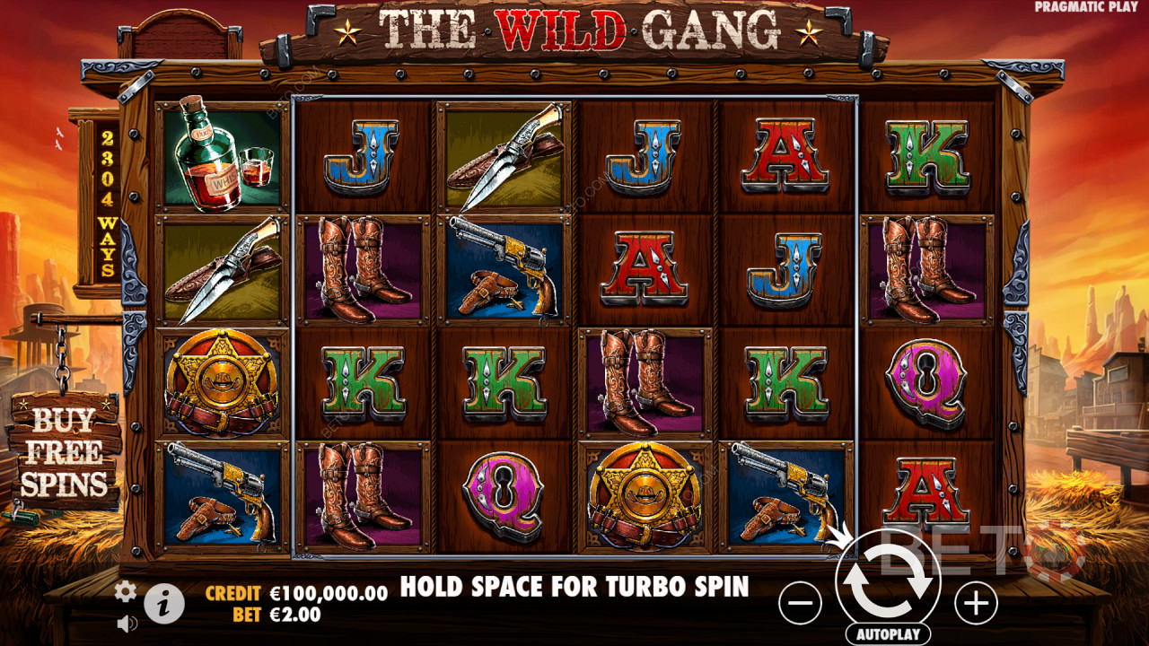 วิธีเล่น The Wild Gang ของ Pragmatic Play