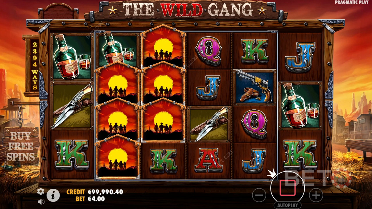 ธีมและการออกแบบ: การผจญภัยใน Wild West