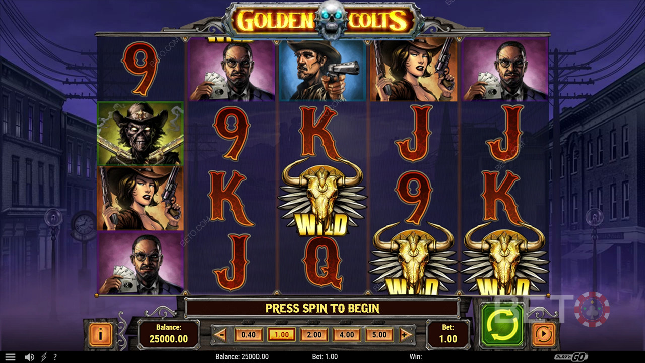 รีวิว Golden Colts โดย BETO Slots