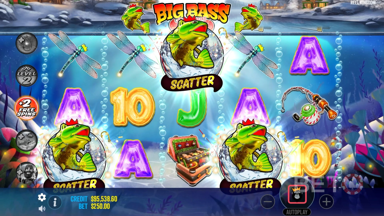 รีวิว Big Bass Christmas Bash โดย BETO Slots