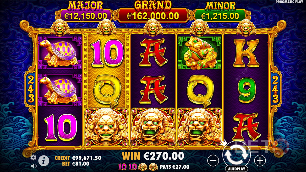 วิธีเล่น 5 Lions Gold ของ Pragmatic Play