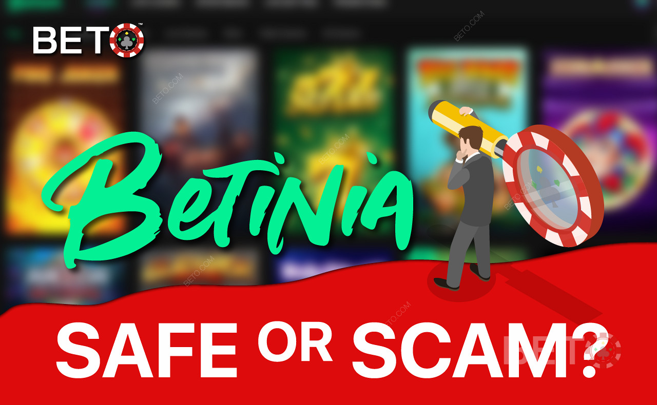 ค้นหาว่า Betinia Casino ถูกกฎหมายหรือไม่ในการรีวิวคาสิโนนี้