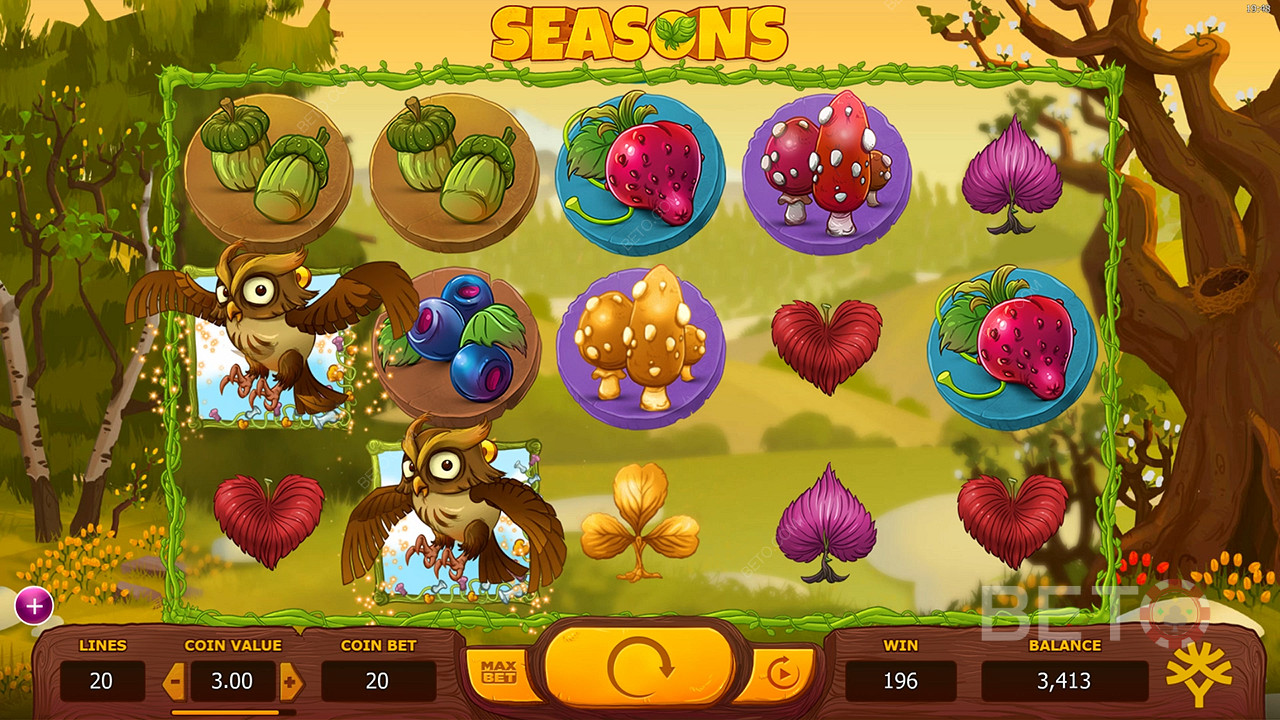 Seasons (Yggdrasil)  เล่นฟรี