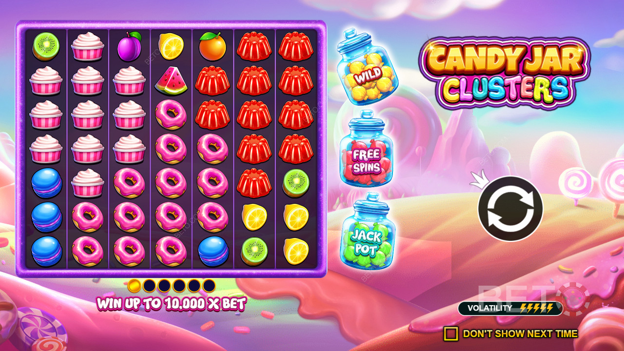 Candy Jar Clusters: สล็อตออนไลน์ที่คุ้มค่าแก่การหมุน?