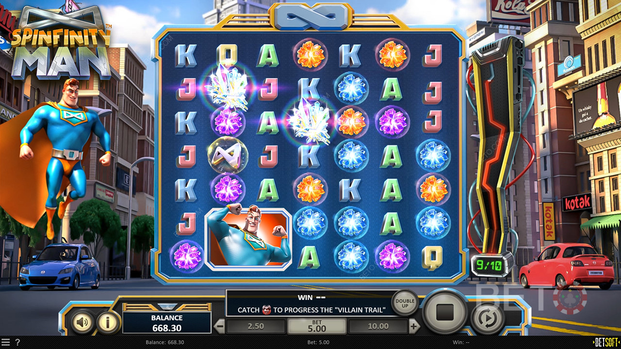 รีวิว Spinfinity Man โดย BETO Slots