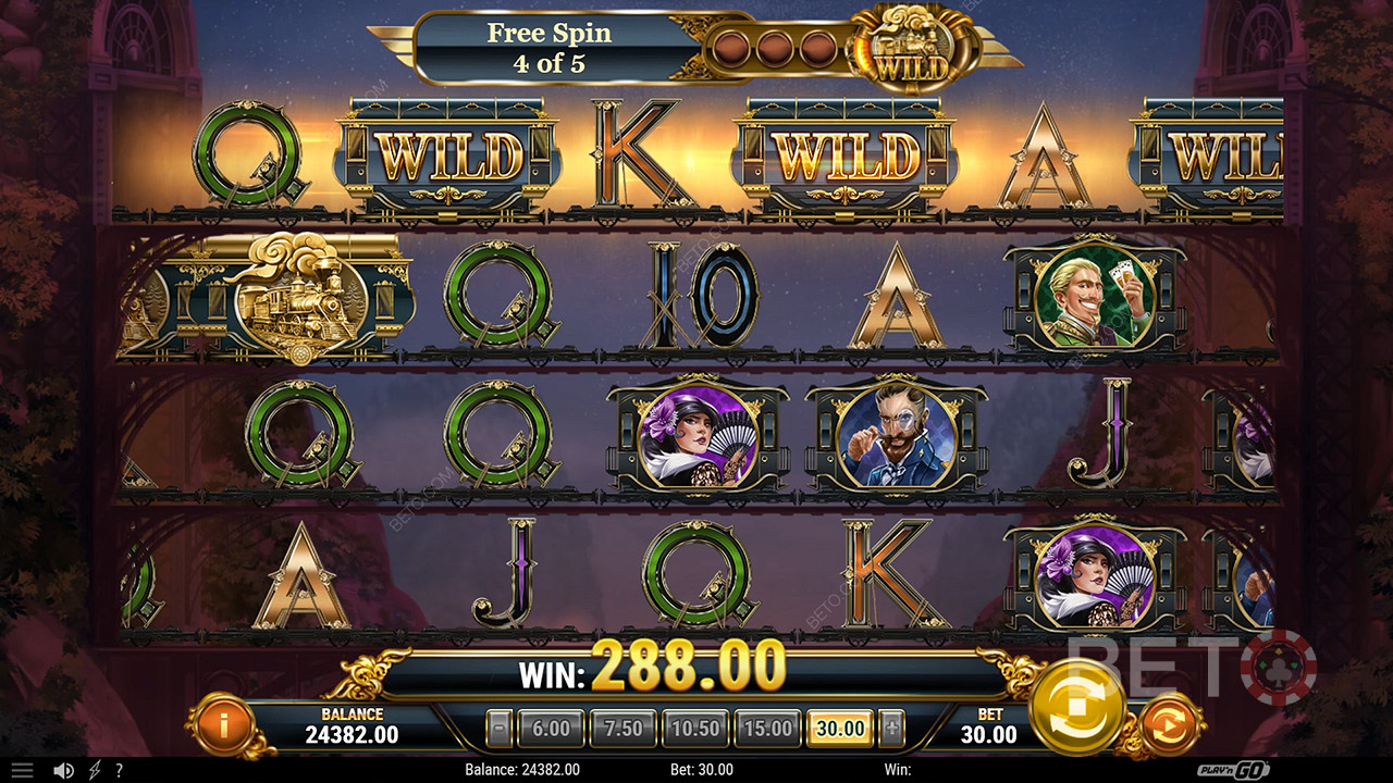 Wild Rails เล่นฟรี
