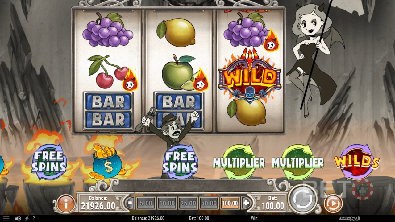 รีวิว Charlie Chance in Hell to Pay โดย BETO Slots