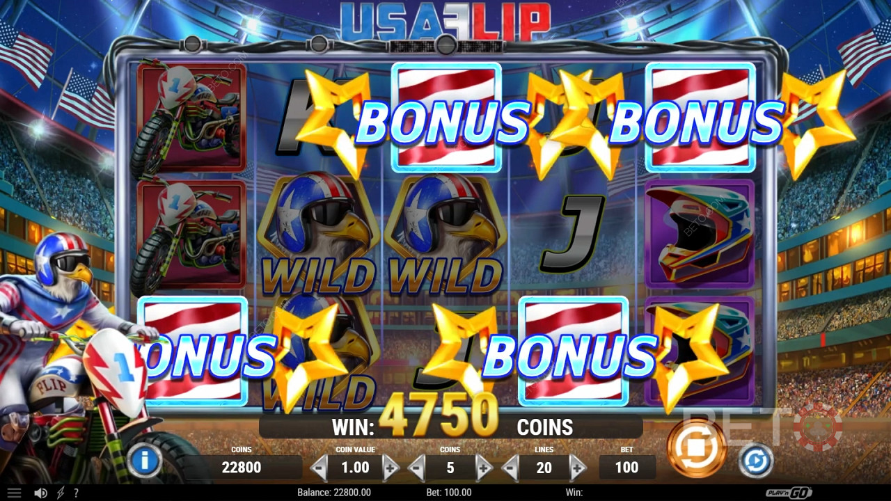 USA Flip  เล่นฟรี