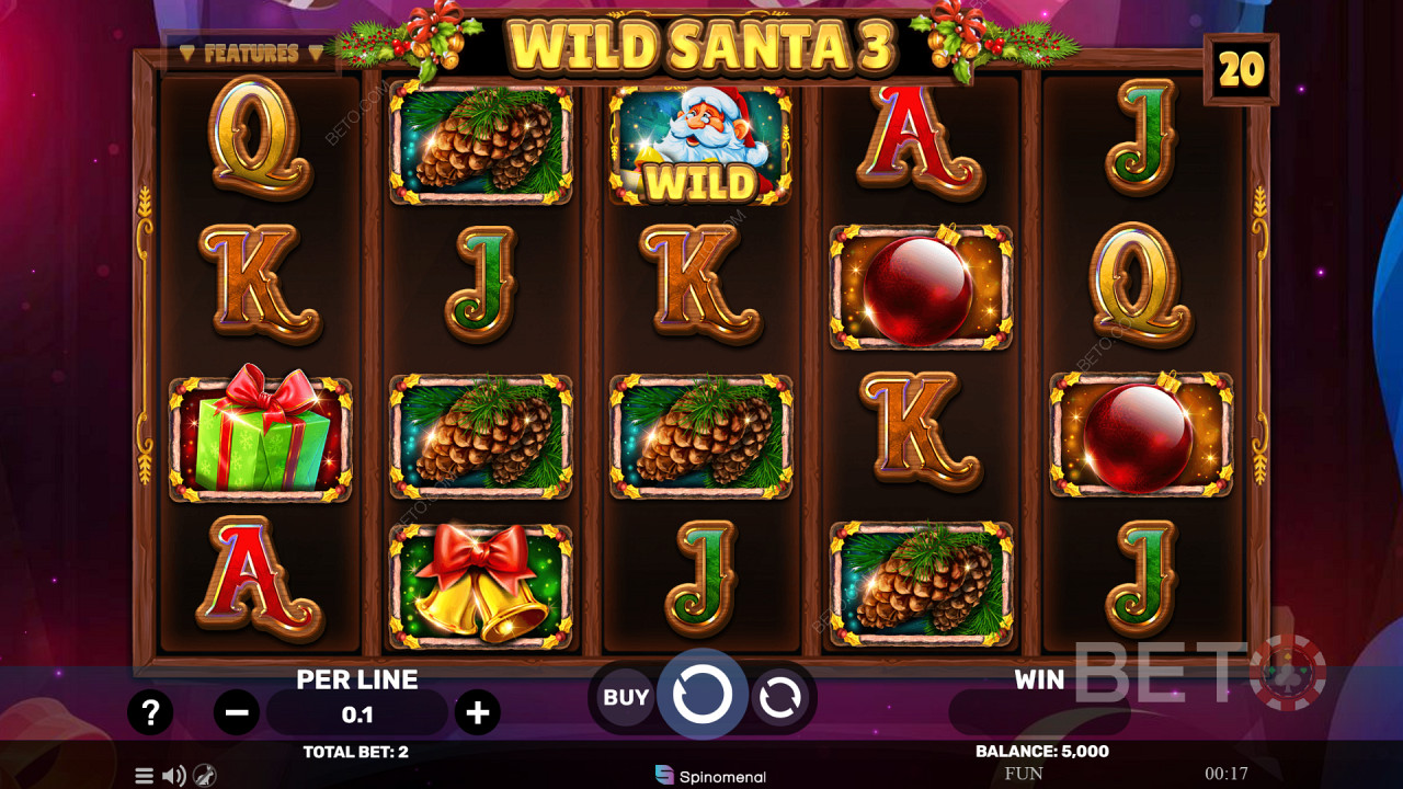 Wild Santa 3 เล่นฟรี
