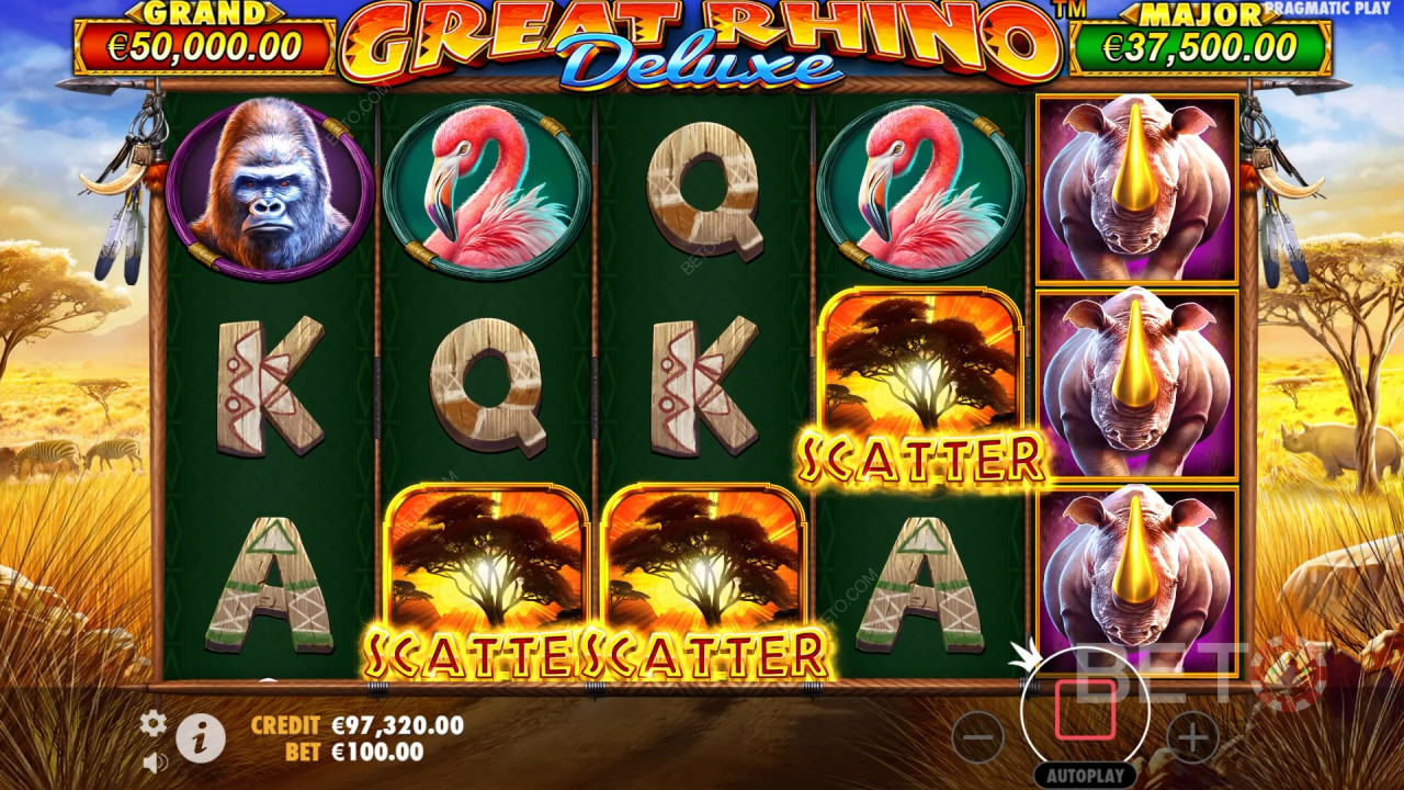เครื่องสล็อต Great Rhino Deluxe - คำตัดสินของเรา