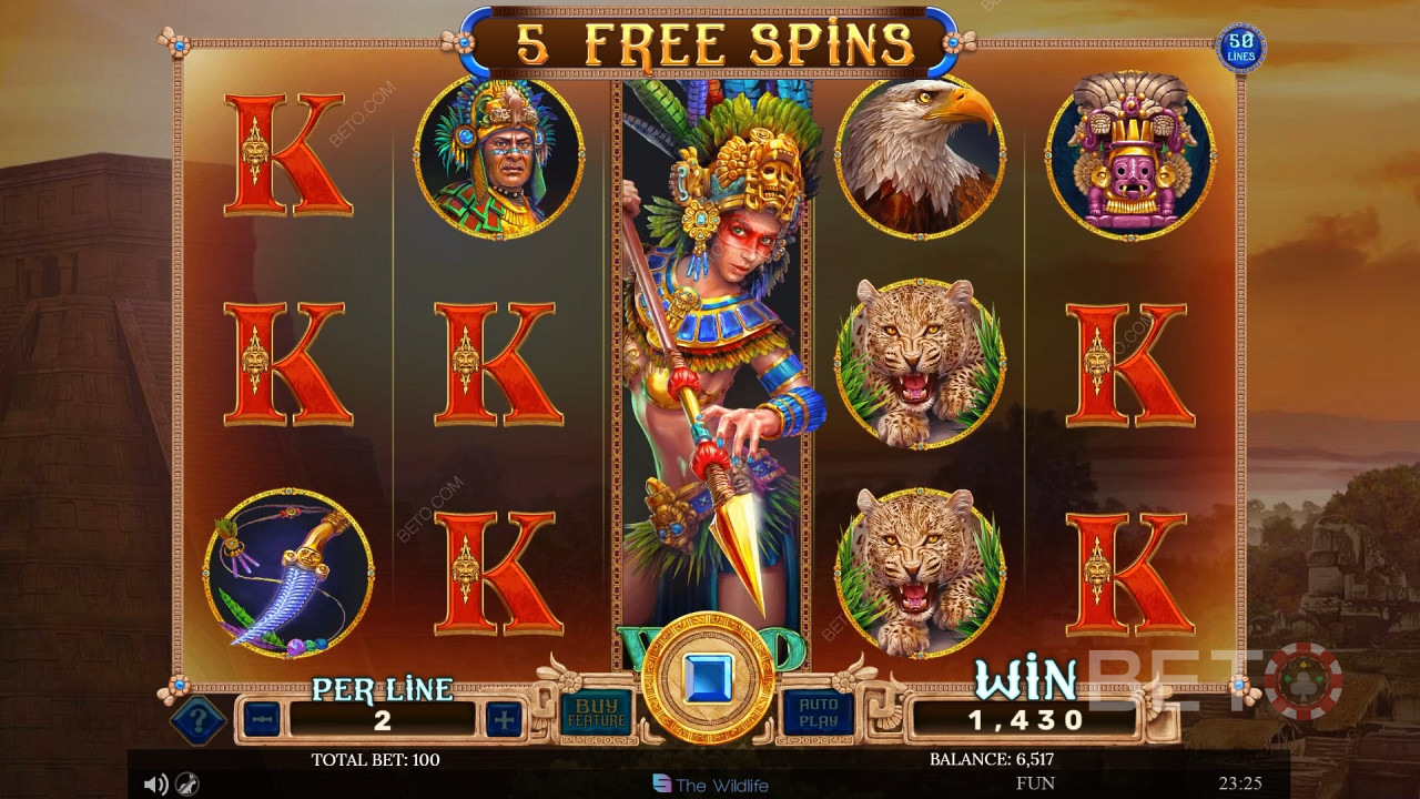 Aztec Spell เล่นฟรี