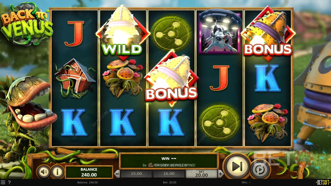 รีวิว Back To Venus โดย BETO Slots