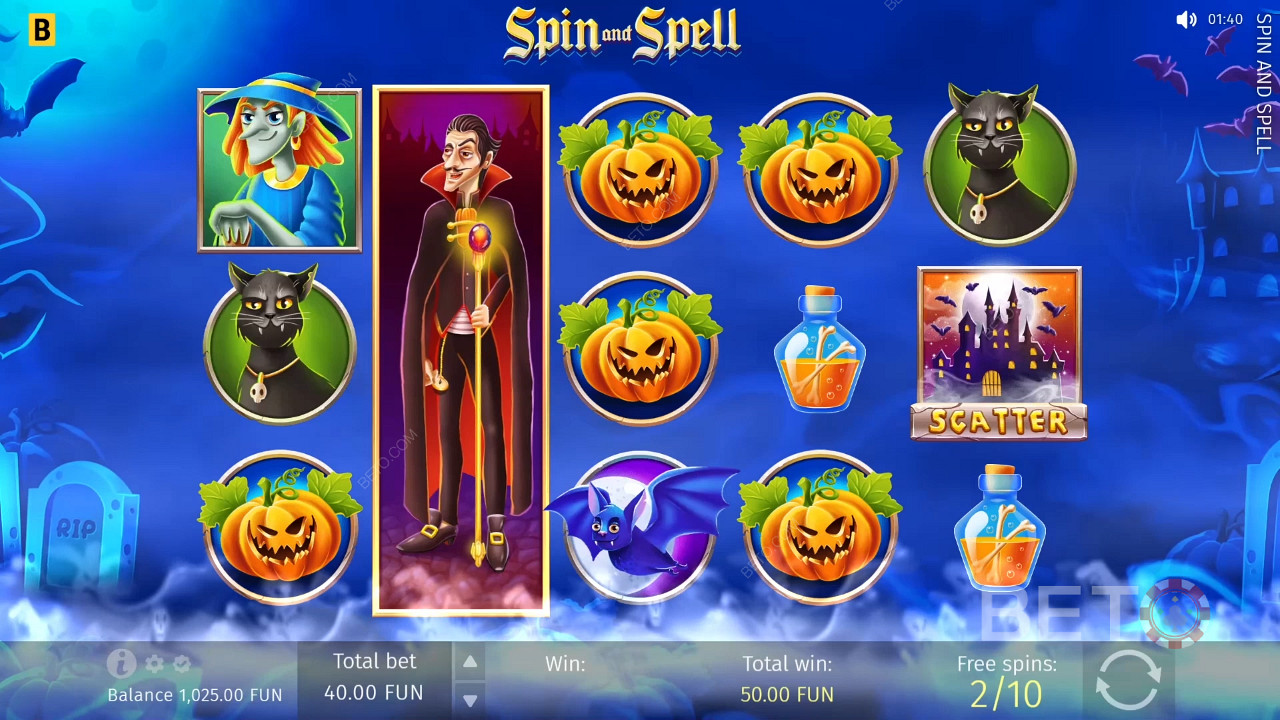 Spin and Spell เล่นฟรี