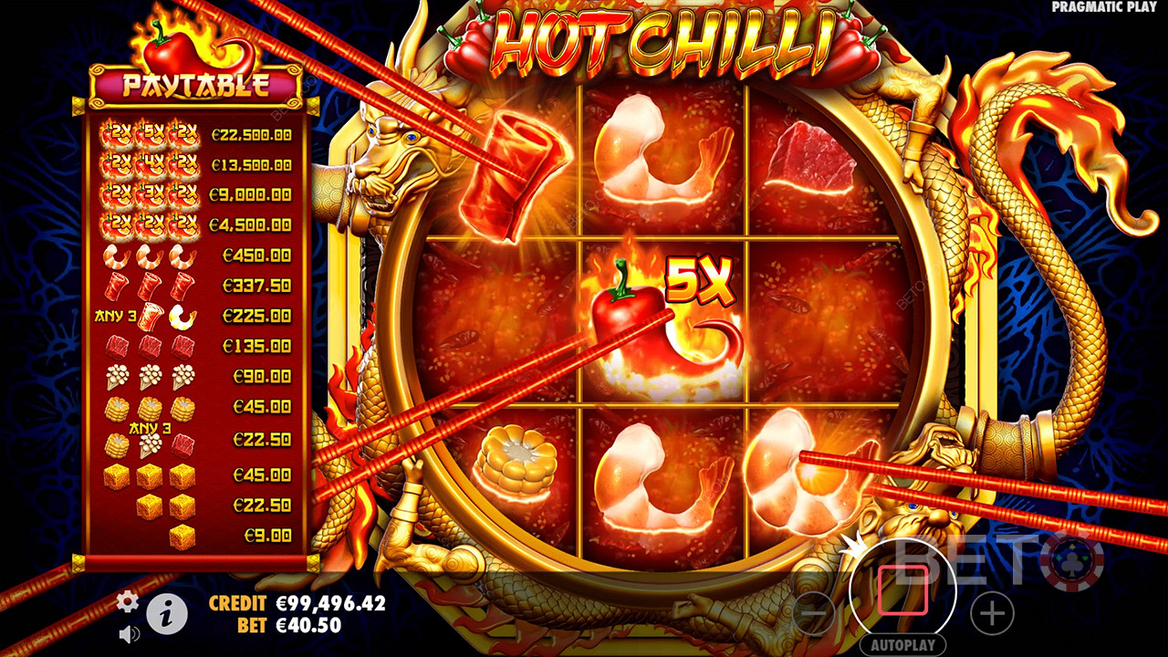 Hot Chilli  เล่นฟรี