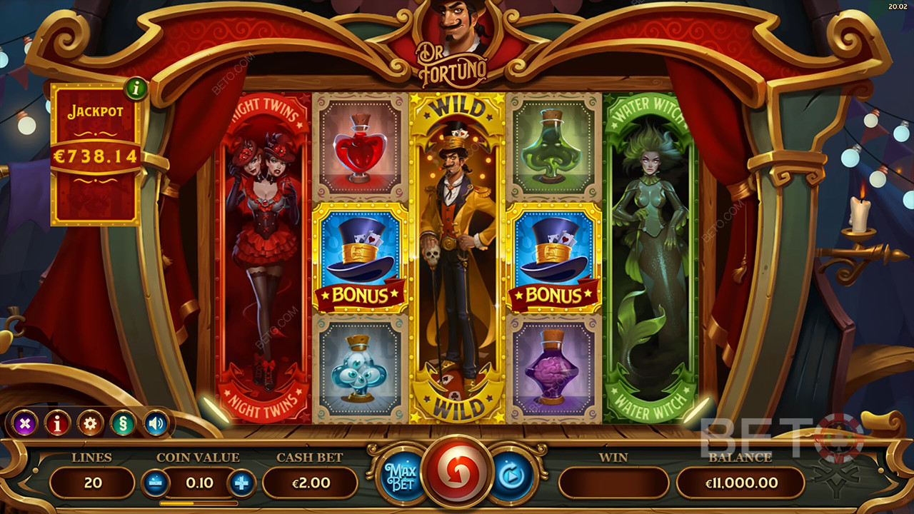 รีวิว Dr Fortuno โดย BETO Slots
