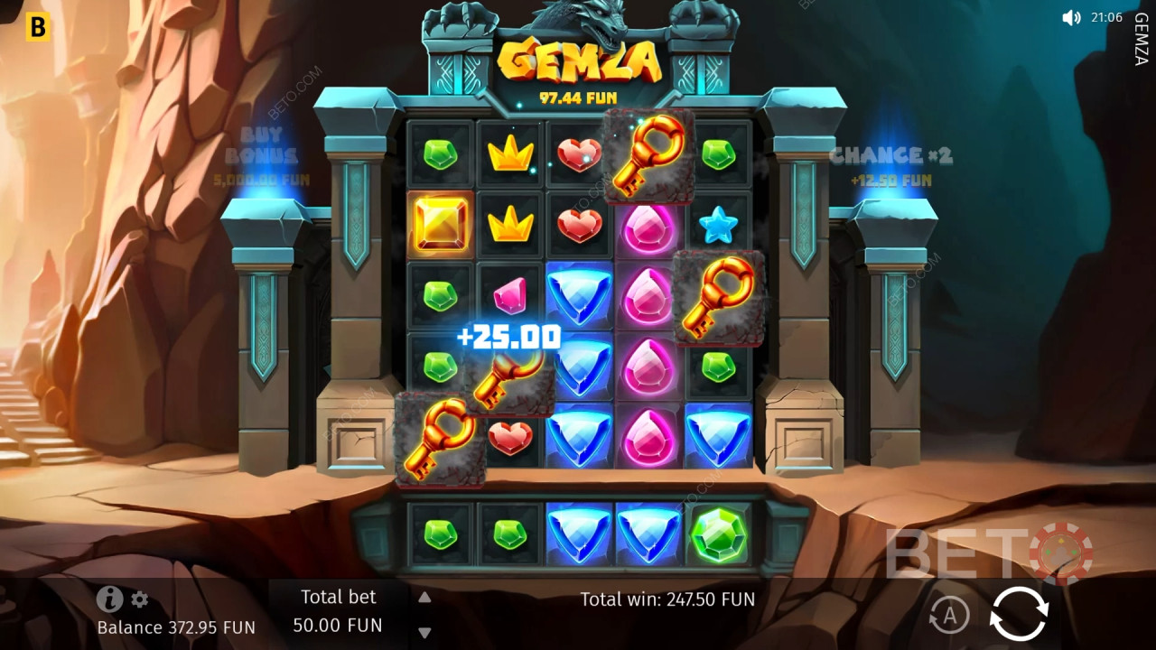 รีวิว Gemza โดย BETO Slots