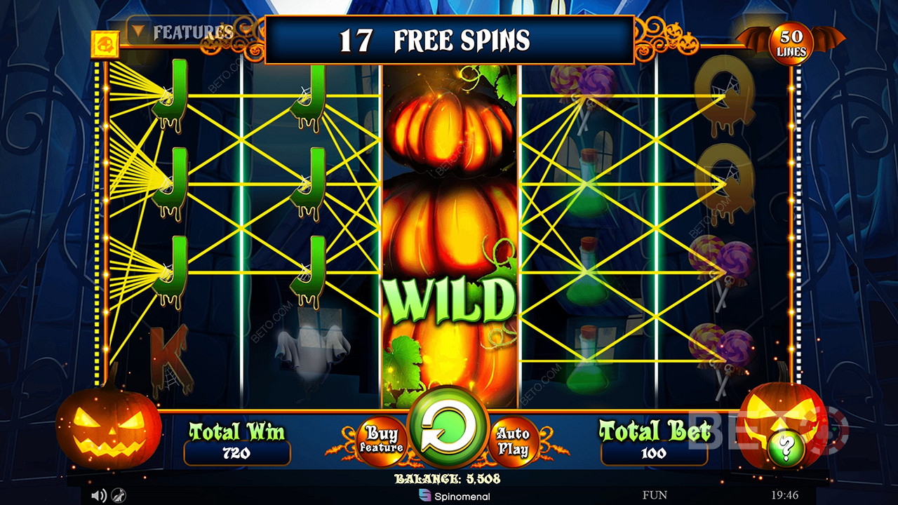 Hallow Reels เล่นฟรี