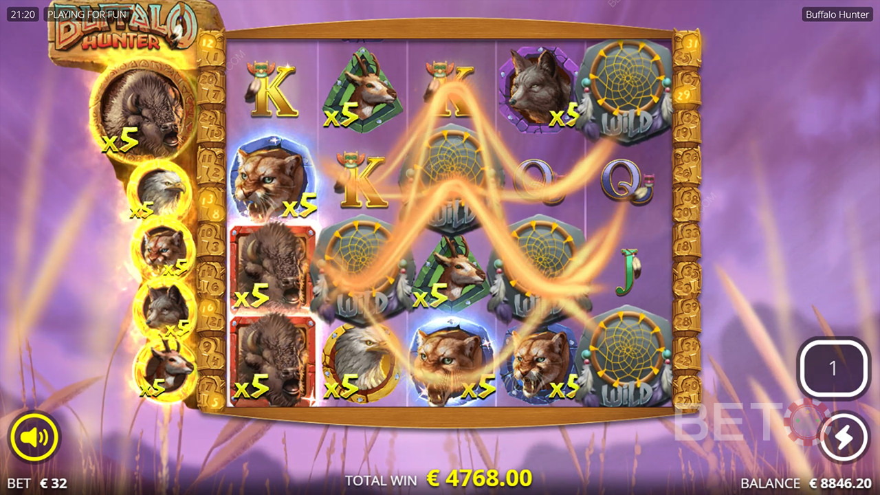 รีวิว Buffalo Hunter โดย BETO Slots