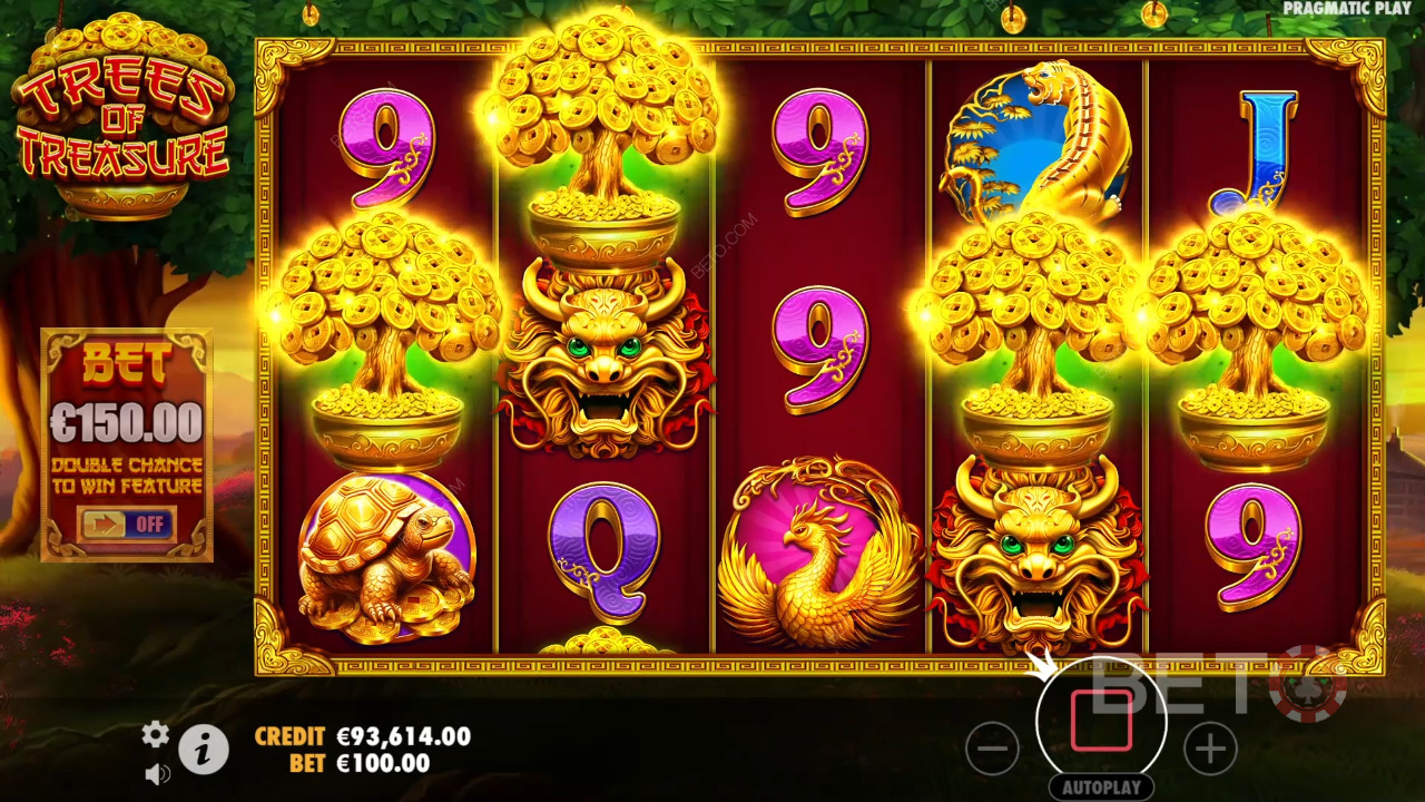 รีวิวเกม Trees of Treasure โดย BETO Slots