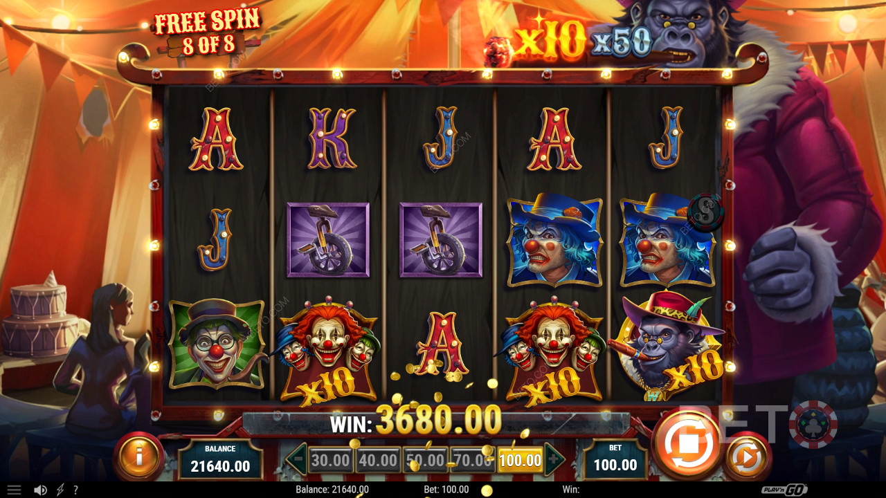 3 Clown Monty 2 เล่นฟรี