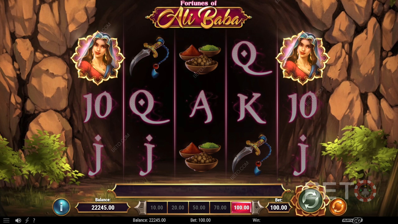 รีวิว Fortunes of Alibaba โดย BETO Slots