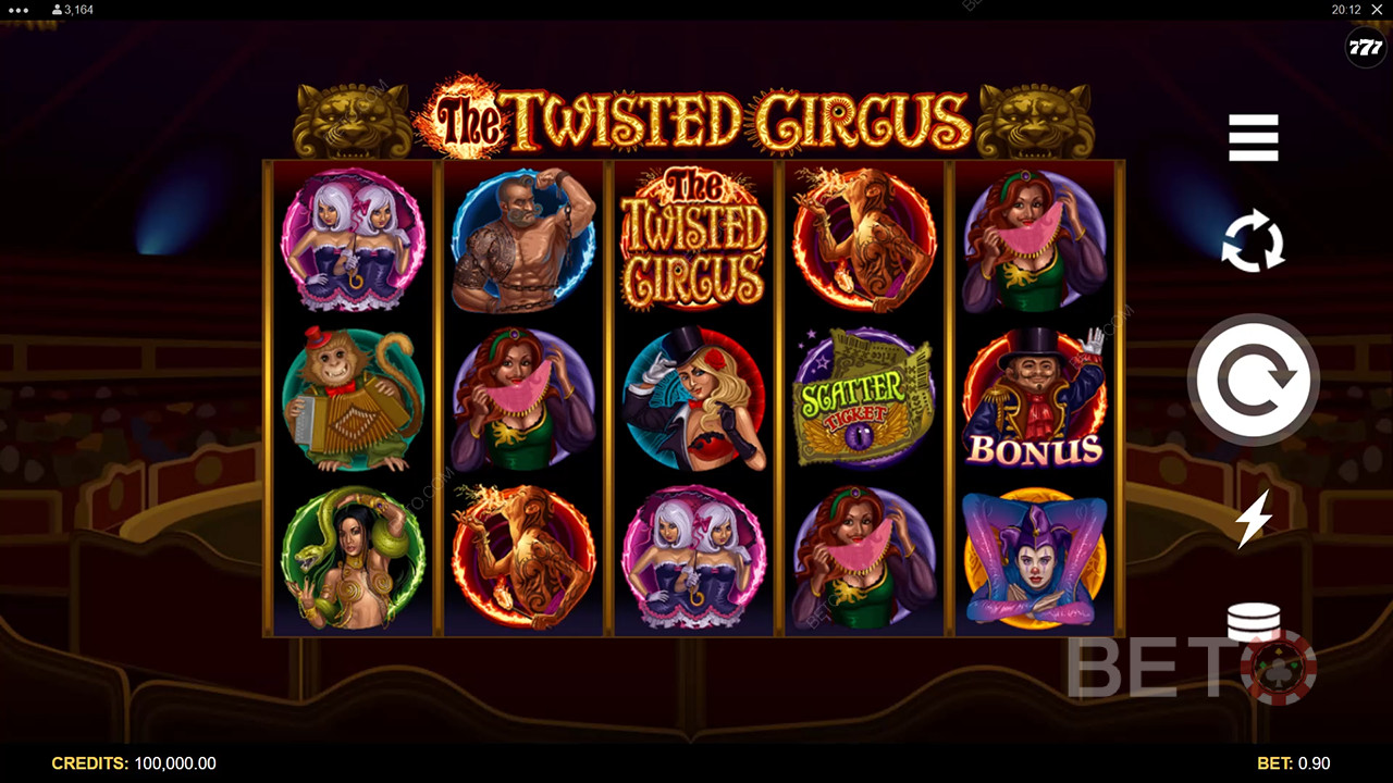 วิธีเล่น The Twisted Circus ของ Microgaming